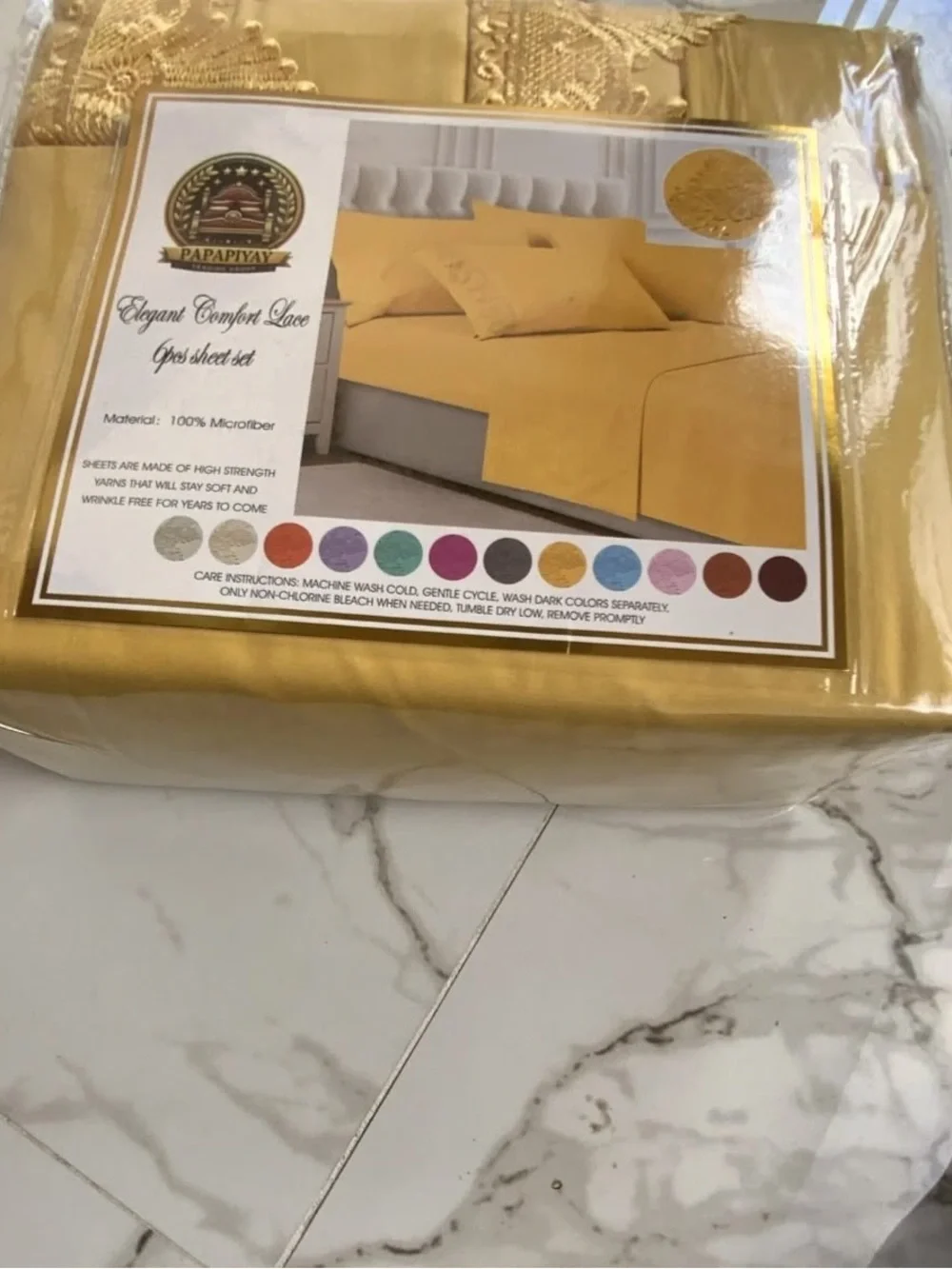 Blue Geometric Home Bedding Set - multiple please specify which one.